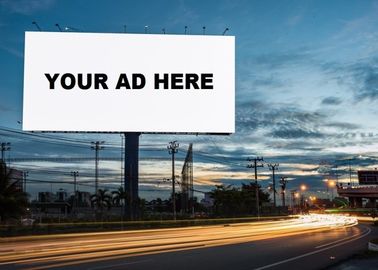 P5.95 Outdoor Billboard LED Display For Advertising Fixed High Contrast Ratio