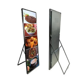 High Definition Indoor LED Poster 1000 Nits IP40 Aluminum Panel Easy Control