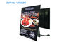 Advertising P2.5 Indoor LED Poster Mirror Screen 1000 Nits With Wheel Base