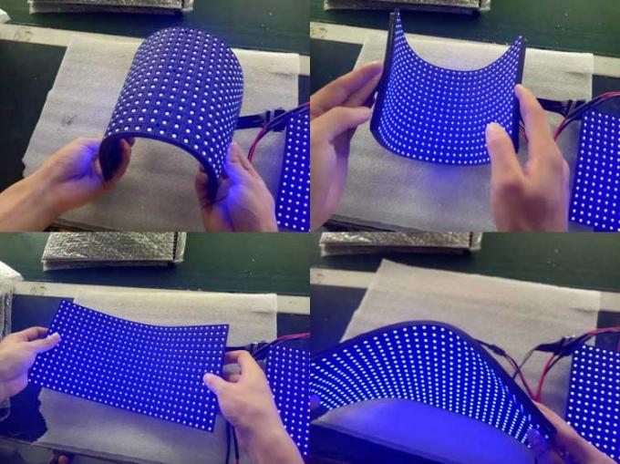 Pannello senza cuciture di LED dell'esposizione del bordo flessibile creativo di ampio formato 1