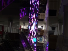 5500 Nits Transparent LED Video Display 100x50cm Panel