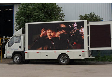 Outdoor Truck Mobile LED Display , Moving LED Billboard Full Color Video Screen