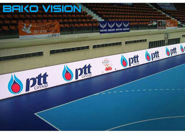 ​P10 Stadium Sports Perimeter LED Display SMD 3535 IP65 Wide Viewing Angle